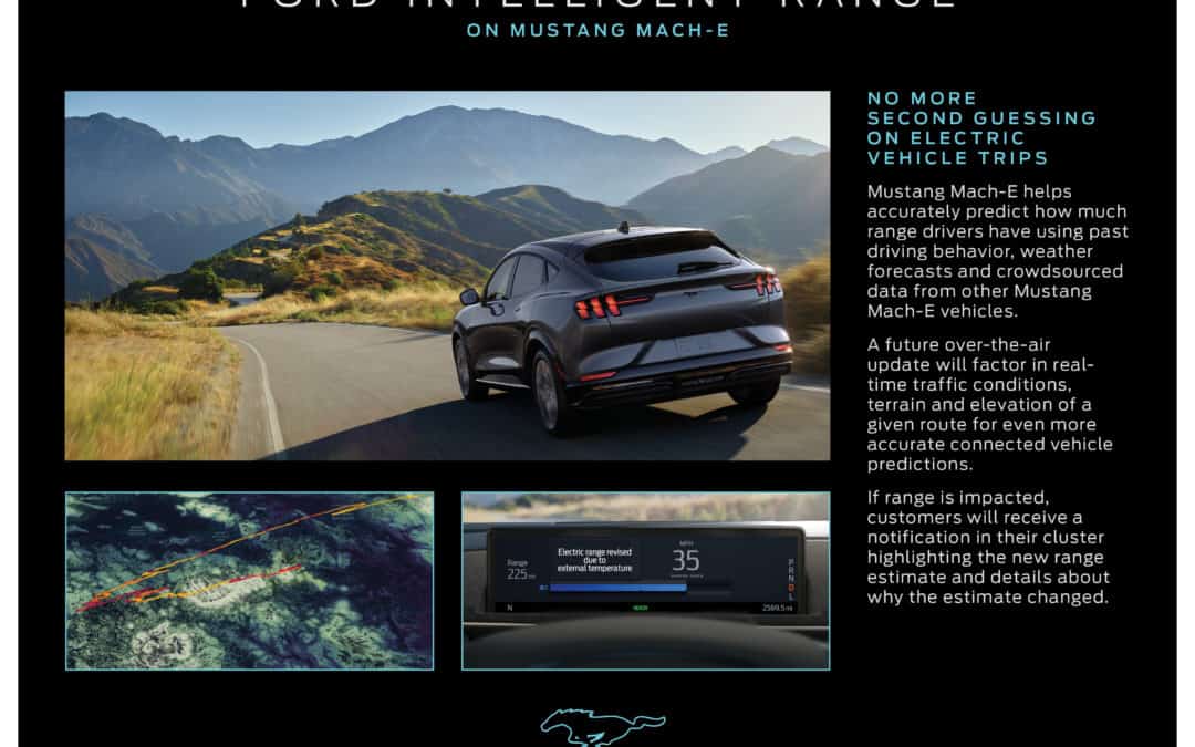 Ford Mustang Mach-E Intelligent Range Estimator Aims To Improve Upon Tesla's