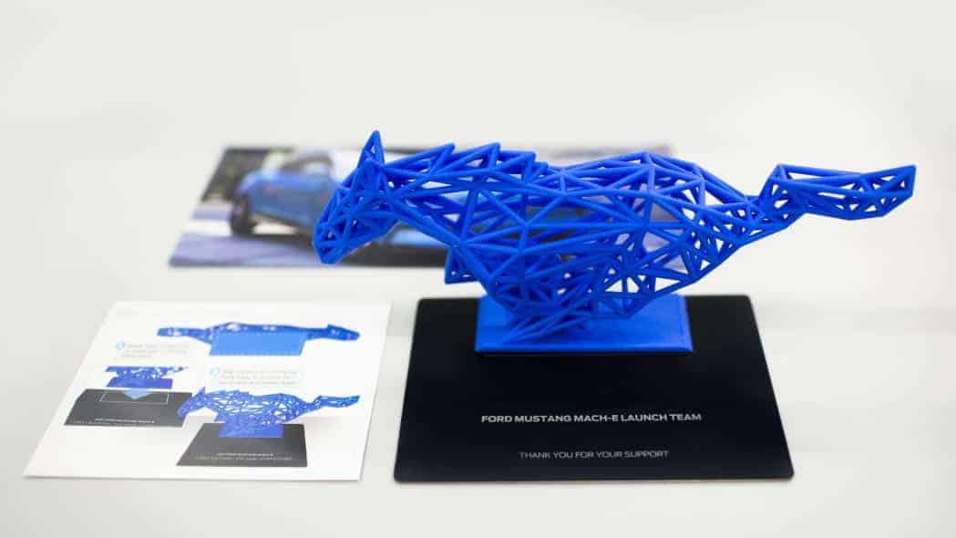 Mach-E First Edition buyers get 3D printed pony