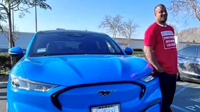 Tesla owner spends $160 driving cross-country in all-electric 2021 Mustang Mach-E